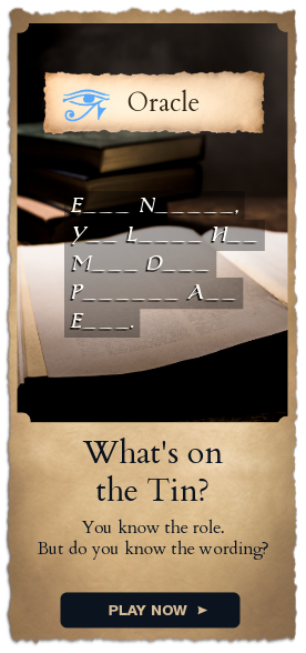 What's on the Tin? — real ability or total nonsense? Play now.